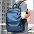 thumbnail image 4 of XZNGL School Backpack with Laptop Compartment Nylon Not Wet Water Large Capacity Backpack Laptop Bag Men Business Travel Backpack Student School Bag Suitable for School Work Business Trip and Travel, 4 of 9