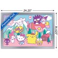thumbnail image 2 of Hello Kitty and Friends - Happiness Overload Wall Poster, 14.725" x 22.375" Framed, 2 of 4