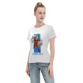 thumbnail image 4 of Women's Basic Short Sleeve T-Shirt Super Saiyan, 4 of 6