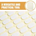 thumbnail image 4 of OULII White Oval Nail Patch Adhesive Strips Double Sided for Easy Nail Display, 4 of 4