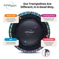 thumbnail image 3 of JumpSport 250 Workout Rebounder for Adults, 39" Mini Fitness Trampoline, 3 of 6