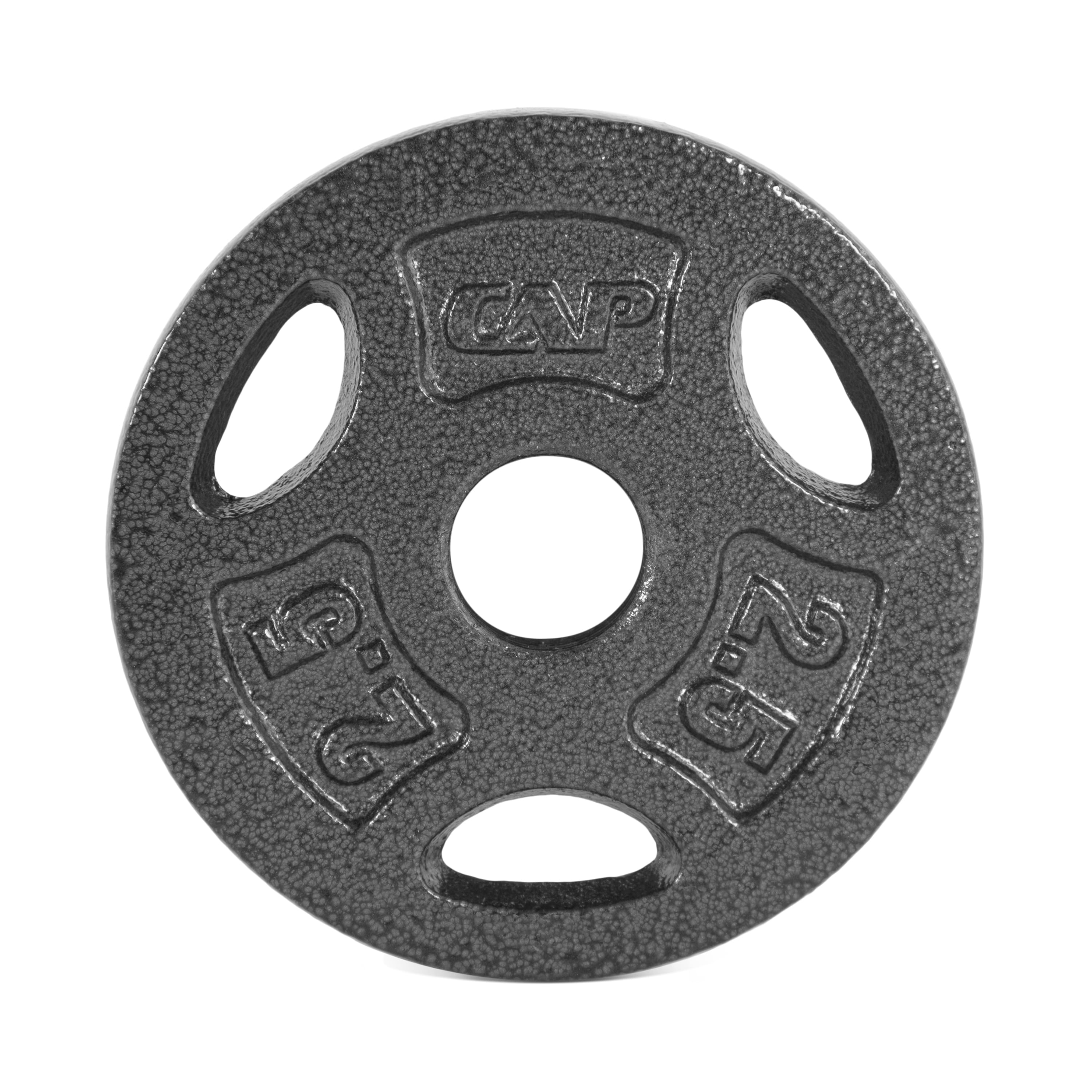 Plaque de préhension standard en fonte CAP Barbell, 1 pouce, 10 lb, simple, noire