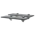 thumbnail image 1 of vidaXL Floating Shelves 2 pcs Glass 30x20 cm 8 mm, 1 of 4