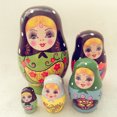 thumbnail image 2 of Poupées 5 Pièces Matriochka, Matriochka, Matriochka, en, 2 of 7