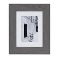 thumbnail image 1 of DesignOvation Museum 6" x 8" Matted to 4" x 6" Grey Picture Frame, 1 of 8