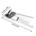 thumbnail image 3 of Ouvre-boîte Multifonction en Acier Inoxydable pour Gadgets de Cuisine et Bouteilles – Coupe-Boîte Durable à Rotation Facile avec Design Épuré pour un Usage Quotidien, 3 of 8