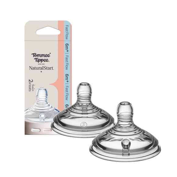 Tommee Tippee Closer to Nature Fast Flow Baby Bottle Nipples