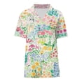 thumbnail image 4 of T-shirts à Coupe Ample pour Femmes Chemisiers de Robe pour Femmes Chemise à Manches Longues à Col pour Femmes Chemise Boutonnée Robe à Manches Longues pour Femmes Chemises à Manches Trois-Quarts Chemise en Popeline Femme Chemise pour Femmes Randonnée pour Femmes, 4 of 4