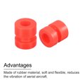 thumbnail image 4 of Unique Bargains 12Pack RC Anti Vibration Rubber Balls for F4 F7 Flight Controller M3x6.6mm Red, 4 of 6