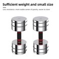 thumbnail image 2 of Adjustable Steel Dumbbell Set Compact and Portable Hand Weights for, 2 of 8