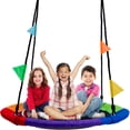 thumbnail image 1 of Sorbus 40" Multicolor Saucer Tree Swing Outdoor Playset for Kids, 1 of 7