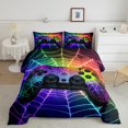 thumbnail image 2 of Boys Gamer Bedding Twin Comforter Set,Down Comforter,Reversible 2 Pieces, 2 of 6