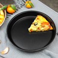 thumbnail image 3 of Durable Pizza Pan Easy Demould Carbon Steel Anti-stick Anti-deform Baking Mold for Home, 3 of 9