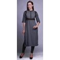 thumbnail image 2 of Bimba Kurta Imprimée Tunique Droite Hauts Femmes Tenue d'Été Kurti pour Dames, 2 of 5