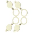 thumbnail image 4 of AURARMLET 4Pcs Apt Door Peephole Cover in Copper for Home and Hotel Security Protection, 4 of 8
