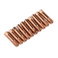thumbnail image 3 of MB15AK Welding Contact Tips 0.6 - 1.2mm MIG Welder Torch Consumables M6 x 10pcs, 3 of 7