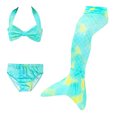 thumbnail image 1 of Luvoko Child Swimsuit Three Piece Bikini Set For Children And Girls Girls Swim Bathing Suit Toddler Kid Swimsuit Girl Two Piece Three Piece Bathing Suit Piece Bathing Suit Swimsuit Toddler Swim Suits, 1 of 3