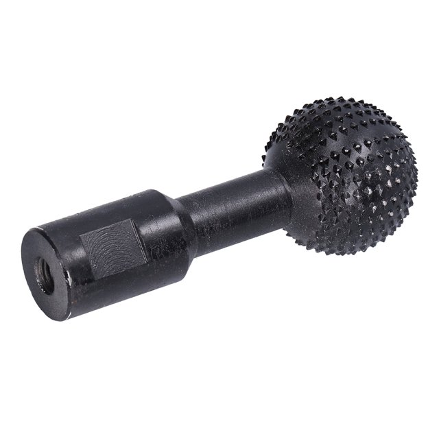 Spherical File, Durable Incisive Efficient Ball Grinding Head Alloy Steel Black For Engraving 10mm