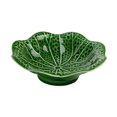 thumbnail image 2 of jifeng Ceramic Fruit Bowl Decorative with Base Fruit Tray for Sweets Nuts Side Dish Dark Green, 2 of 9