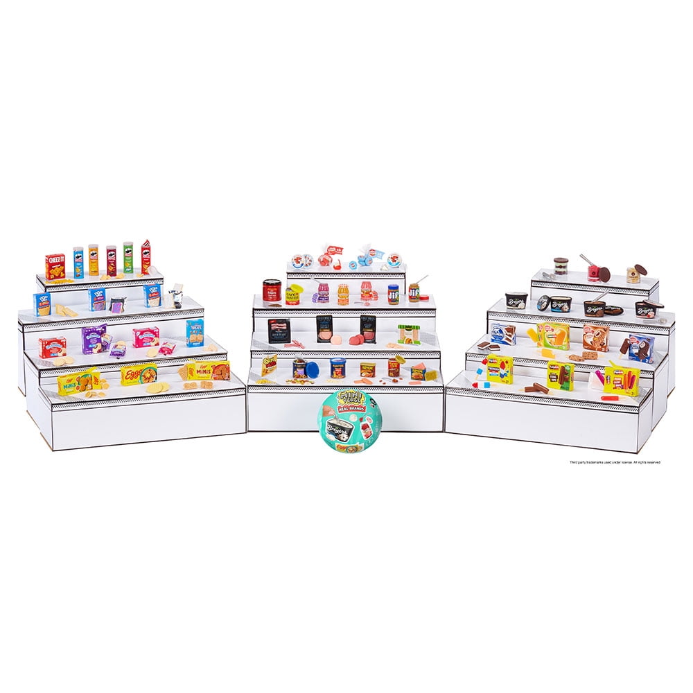 MGA's Miniverse Real Brands, mini articles de collection – emballage anonyme mystère, marques d’aliments, reproductions d’aliments, NON COMESTIBLE, collectionneurs, cadeau, 8+