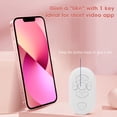 thumbnail image 4 of Phone Remote Control, Wireless  Shutter BT4.0 32.8ft Range for Selfie Page Turning App with Type C Charging Cable, 4 of 7