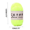 thumbnail image 3 of Birdeem 5 Strands Milk Cotton Doll Crochet Diy Knitting Thread Baby Sweater Wool Ball, 3 of 6