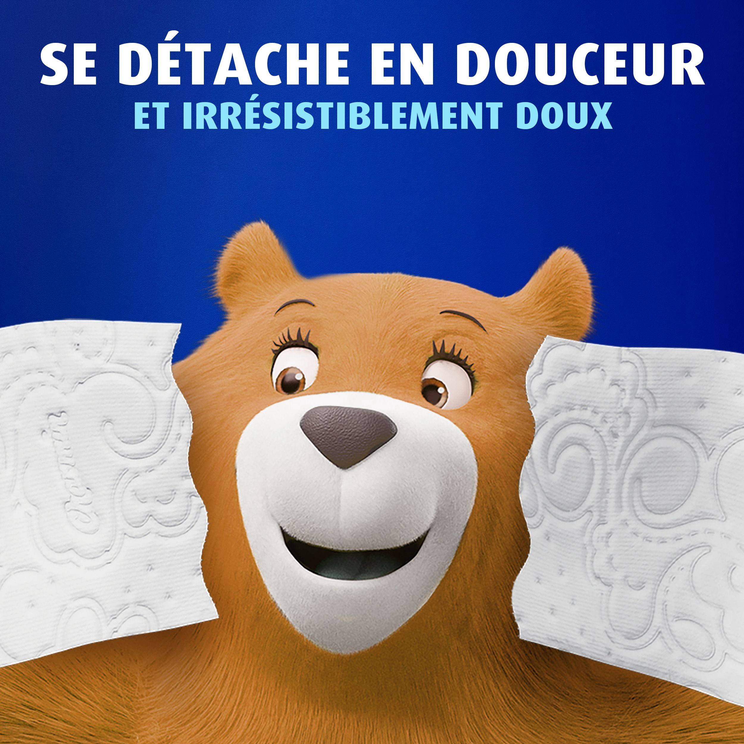 Charmin Ultra Doux, Papier Hygiénique 2 Épaisseurs, 6 Rouleaux (l'Équivalent de 24 Rouleaux Réguliers)