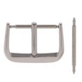 thumbnail image 2 of Black Buckle Strap Clasp Screw-in 18mm 20mm 22mm - , 20mm, 2 of 7