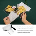 thumbnail image 2 of pitrice Fries Kitchen Gadget Popcorn Scoop Stainless Steel Rustproof Fine Workmanship Compact Size Household Accessories Single Handle Single Handle, 2 of 6