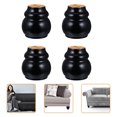 thumbnail image 3 of 4pcs Solid Wood Furniture Legs DIY Coffee Table Legs Couch Replacement Legs, 3 of 8