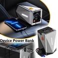thumbnail image 3 of Multifunctional Jump Starter with Airs Pump Blower 12V Functional Power Ba, 3 of 8
