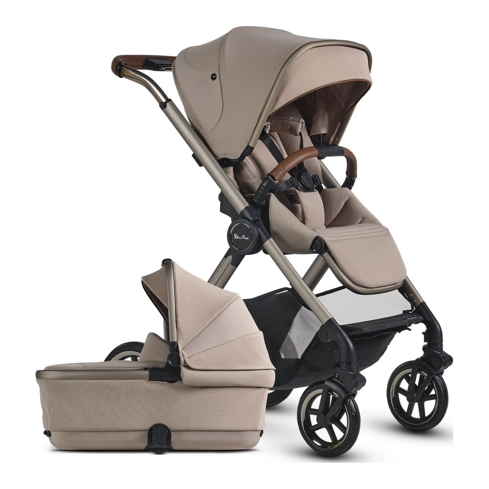 Silver Cross Reef 2 Stroller and Bassinet Bundle - Frappe