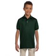 thumbnail image 1 of Jerzees Youth 5.6 oz. SpotShield Jersey Polo - 437Y, 1 of 1