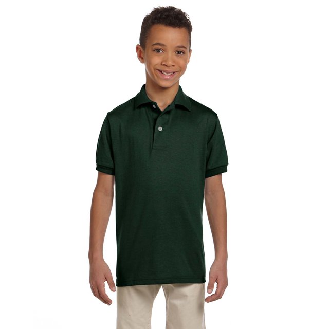 Jerzees Youth 5.6 oz. SpotShield Jersey Polo - 437Y