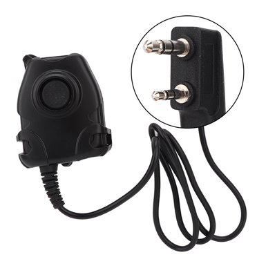 Talkie K Head, PTT Adapter ABS Waterproof High Flexibility For