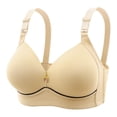 thumbnail image 1 of fheaev Soutien-Gorge Grande Taille pour Femmes Soutiens-Gorge Sans Armatures Impression Rassemblé Grande Taille Sans Armature Bretelles Réglables Couverture Complète Rehausseur Soutiens-Gorge Quotidiens sous-Vêtements, 1 of 4