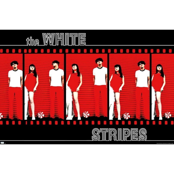 The White Stripes - Film Strip Wall Poster, 22.375" x 34"