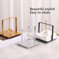 thumbnail image 3 of Napkin Holder for Table, Modern Flat Napkin Holder, Paper Napkin Dispenser, Elegant Kitchen Napkin Holder Paper Napkins, Standing Paper Napkin Storage for Restaurant Hotel Home, 3 of 8