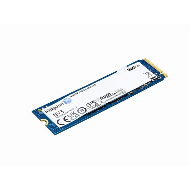 Kingston NV3 - SSD - 500 GB - internal - M.2 2280 - PCIe 4.0 x4