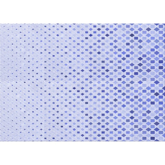 Ahgly Tapis Rectangulaire Lavable en Machine Intérieur Lavande Bleu, 4 Pieds x 6 Pieds