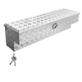 thumbnail image 1 of KFFKFF Truck Bed Tool Box, Heavy Duty Aluminum Tool Box with Tread Patterns, Storage Toolbox Chest Organizer with Lock and Key, 1 of 9