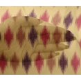 thumbnail image 4 of oneOone Viscose Chiffon Fabric Argyle Ikat Decor Fabric Printed BTY 42 Inch Wide, 4 of 4