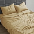 thumbnail image 2 of Nestl Full Sheet Set, 1800 Series Microfiber Deep Pocket 4 Piece Bed Sheet Set, 2 of 8
