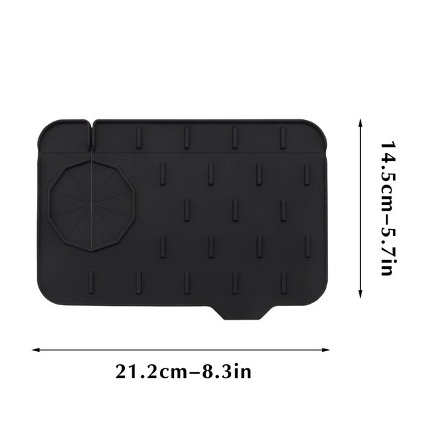 Sink Mats & Liners Double-sided Popular Kitchen Bathroom Faucet Splashproof Sink Sink Sink Pad Water Blocking Pad