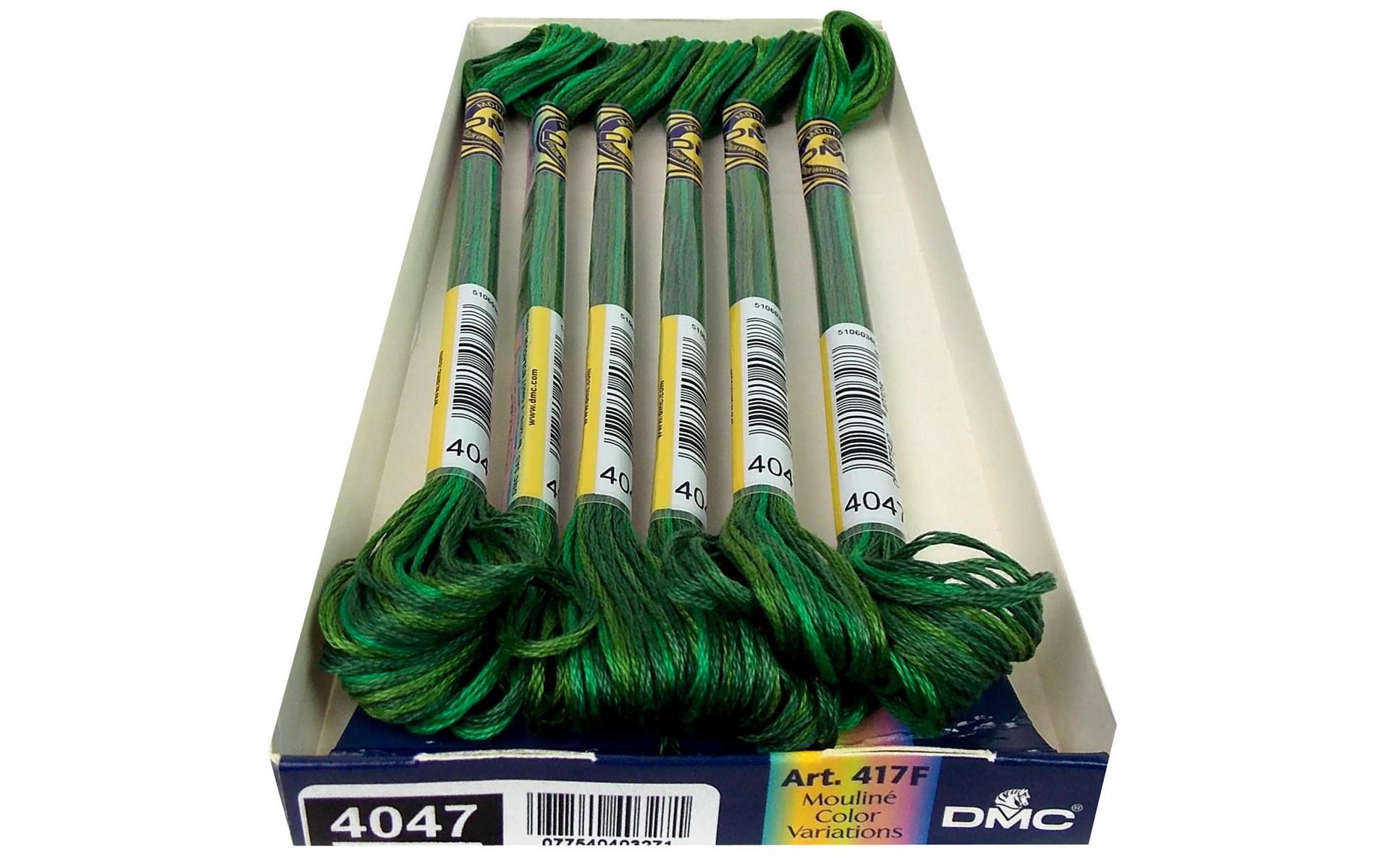 417F 4047 DMC VARIATIONS de Couleur Soie Dentaire Panachée 4047