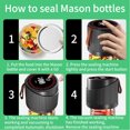 thumbnail image 3 of Jar Vacuum Sealer, Rechargeable Vacuum Can Sealer  for Camping, 3 of 7