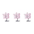 thumbnail image 3 of Maytalsory Color Changing Lighted Rose Lamp Remote Control Energy Saving Artificial Bonsai Tree Lights Gift For Any Occasion pink black rod 3Set, 3 of 6