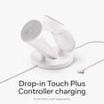 thumbnail image 3 of Meta Quest Compact Charging Dock — Works with Meta Quest 3/3S — Extended Headset Charging Cable — Wireless Charging for Touch Plus Controllers, 3 of 6