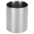 thumbnail image 3 of Pencil Cup Holder, Pen Container Pencil Cup, Makeup Brush Container Flower Vases For Home Desk Silver,Gold, 3 of 8