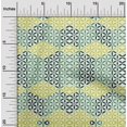 thumbnail image 2 of oneOone Polyester Spandex Lime Green Fabric Geometrical Sewing Craft Projects Fabric Prints By Yard 56 Inch Wide, 2 of 4
